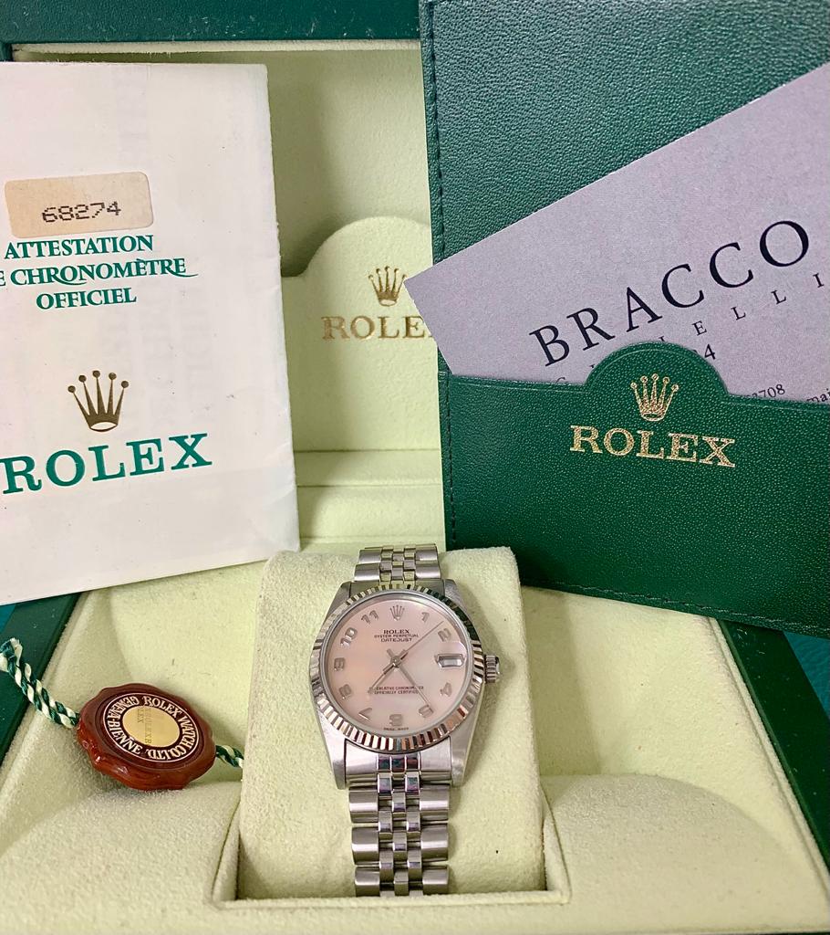 Rolex on sale madreperla rosa